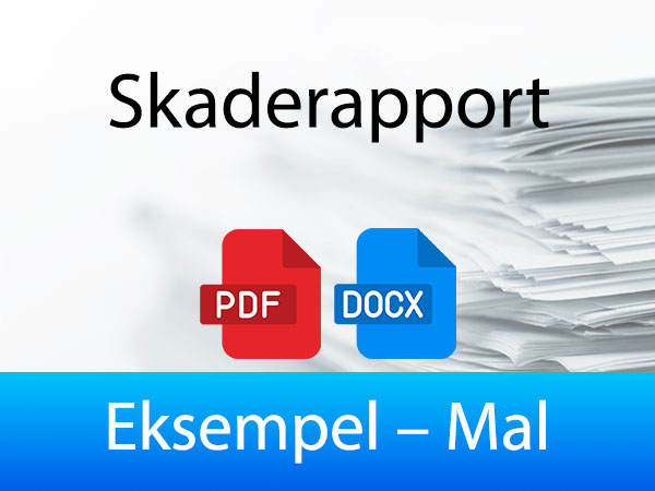 Eksempel Skaderapport