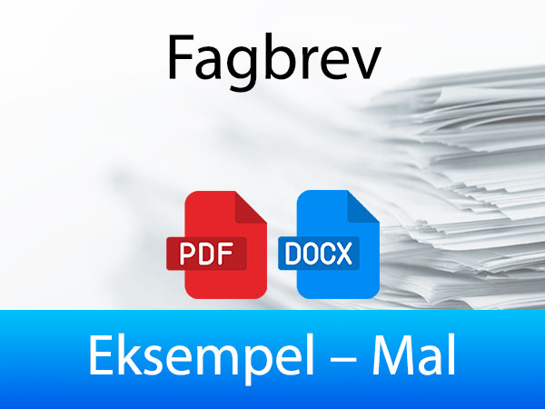 eksempel Fagbrev