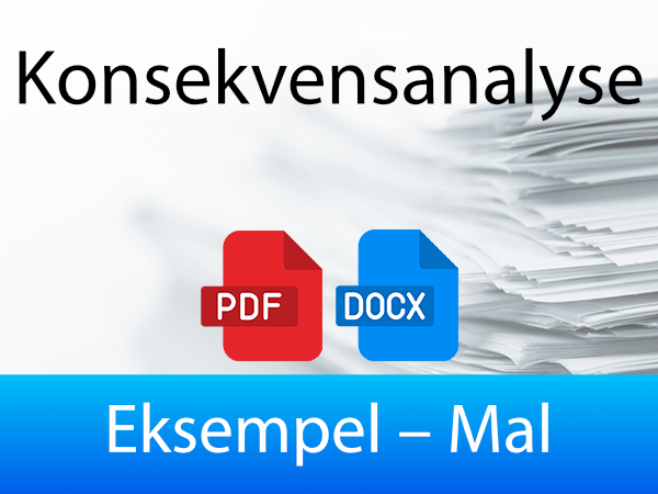 Eksempel Mal for Konsekvensanalyse